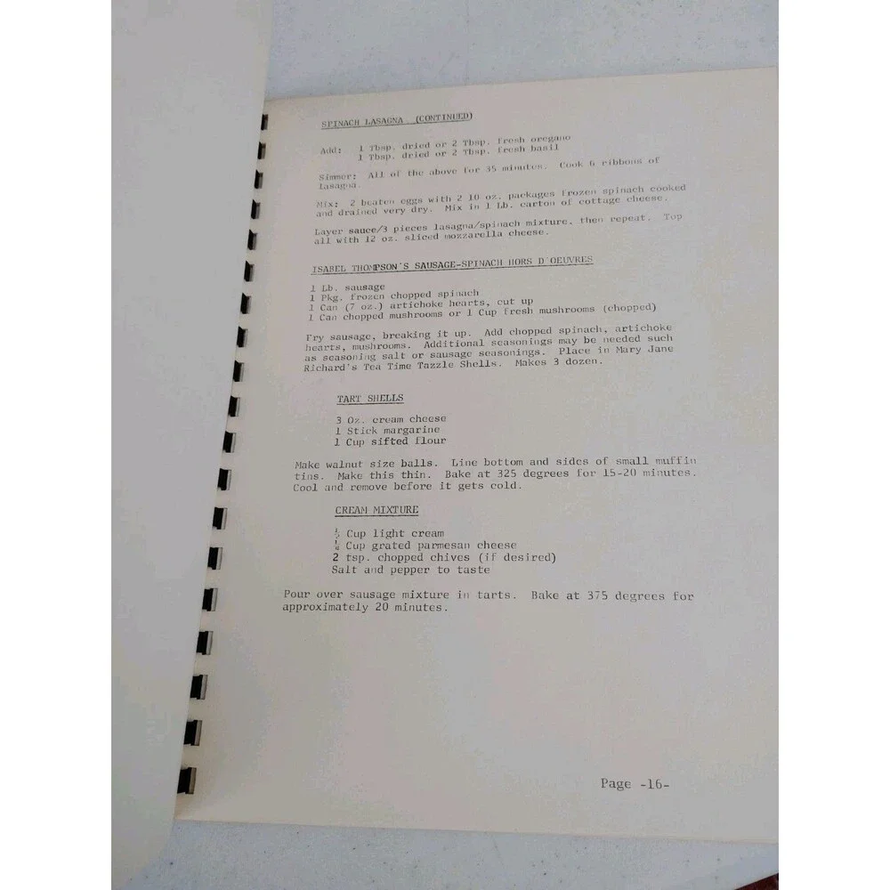 The Ten O'clock Listeners Cookbook, Houston TX 1976-77 Radio Hist Cookbook (160)